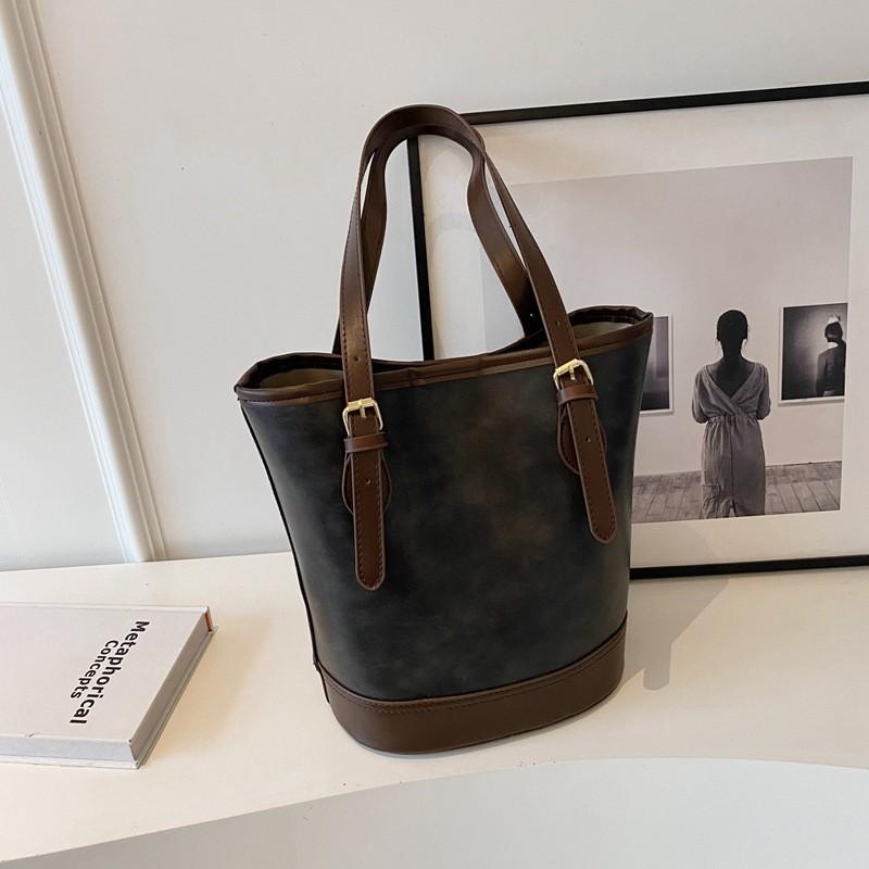 Stylish Cross-border Trend Pu Shoulder Bag For Daily Outfits Black