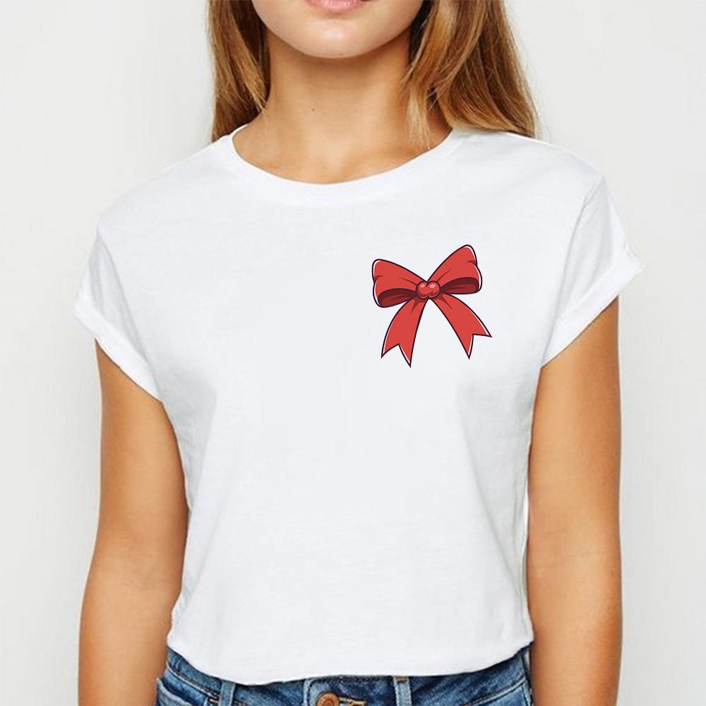 

2023 New Creative Women Printed T-Shirt Cute Graphic Ladies Cartoon 90S Summer White Harajuku Style Female Tshirts Top Tshirt XL білий