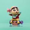 Crayon Shin-chan Blind Box Figures: Snack Time, Dessert, and Cosplay Series - Trendy Toy Ornaments and Gifts.