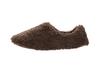 Warm Room Slippers with Size M [mianshe] Heels, Unisex, Fluffy, Lightweight, Washable, Brown,