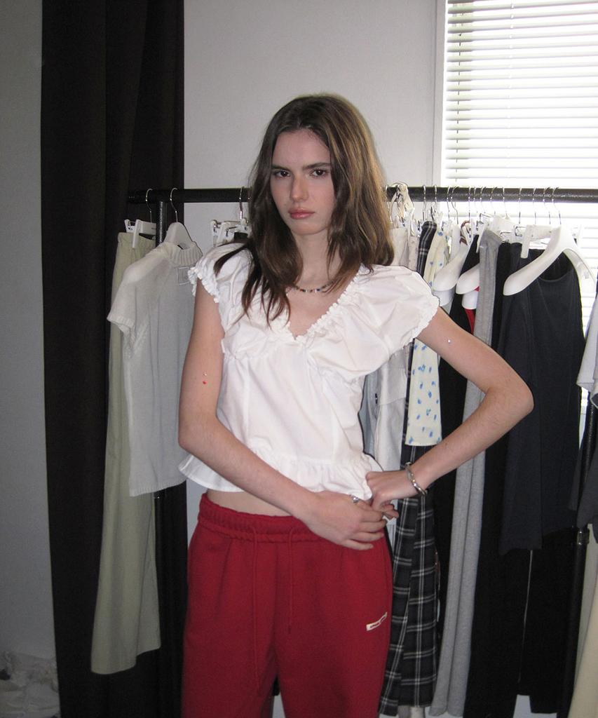 Eopaeleolakaibeu Zest Banding Wide Pants - Red