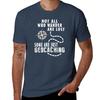 Erwachsene Nicht alle, die wandern, sind verirrt Geocaching T-Shirt Basic Schlicht Kurzarm Rundhals T-Shirt