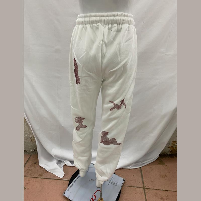 Y2K Trendy Mote Street Style Personlig Tilfeldig Løse Bukser