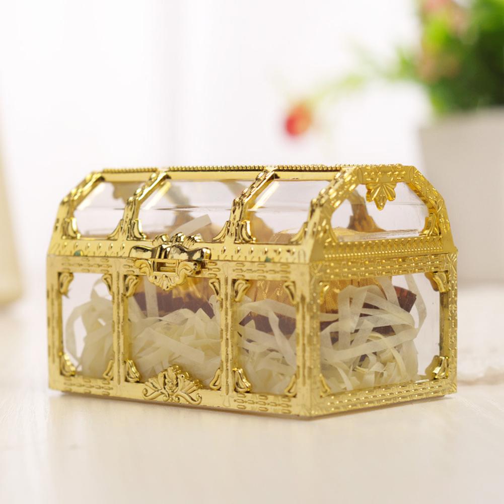 Fashion Ornaments Festival Plastic Treasure Gift Organizer Candy Jewelry DIY Box Trinket Storage Container