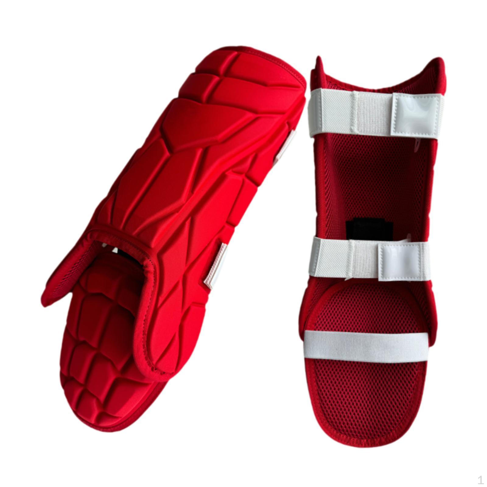 

Защита ног для бейсбола, регулируемая, для подростков, универсальная, легкая, для тренировок