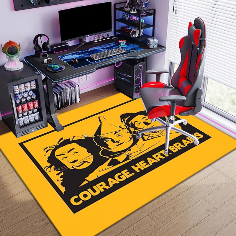 1PC The Wizard of Oz Rug - Home Decoration Carpet For Living Room Bedroom Flooring Computer Chair Area Rug