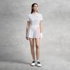 Fila Golf Series Fashion Simple Trendy Color Block Sports Comfortable Loose Woven Casual Shorts Women Shorts Jade-White A11W625816FWT