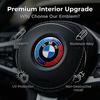 1 Stück Auto Lenkrad Aufkleber Dekoration Logo Plakette für BMW E46 E39 E90 E60 E36 F30 F10 E34 E30 F20 E92 M3 M4 M5 X5 X6