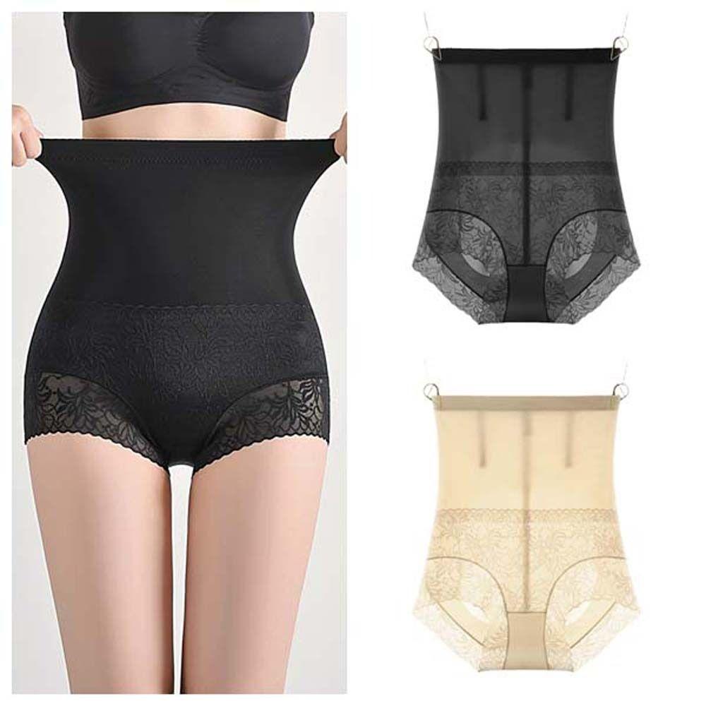 Large Size Seamless Underwear High Waist Butt Lifter Underpants Shapewear Panties Women  Yoga