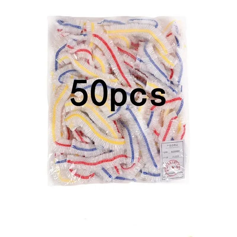 

50/100/200 шт. одноразовые пищевые крышки, пищевые пластиковые пакеты для сохранения свежести, крышки для мисок для овощей и фруктов, кухонные принадлежности для хранения