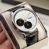 Business Simple Quartz Movement Watch Leather Belt Men Wristwatch