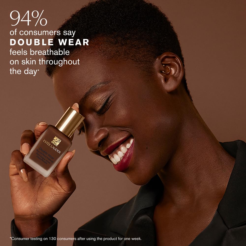 Estée Lauder Double Wear Stay-in-Place 24-Hour Long-Wear Matte Foundation Makeup 1W2 30ml