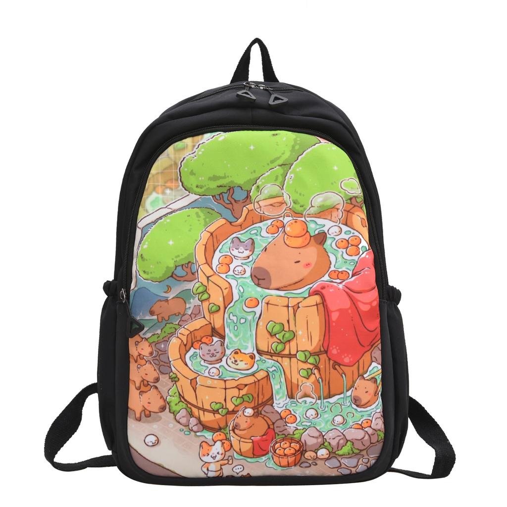 Forrest Gump Wonderful World School Bag, a 13-inch Children's Kindergarten School Bag with Cartoon Pattern Printing