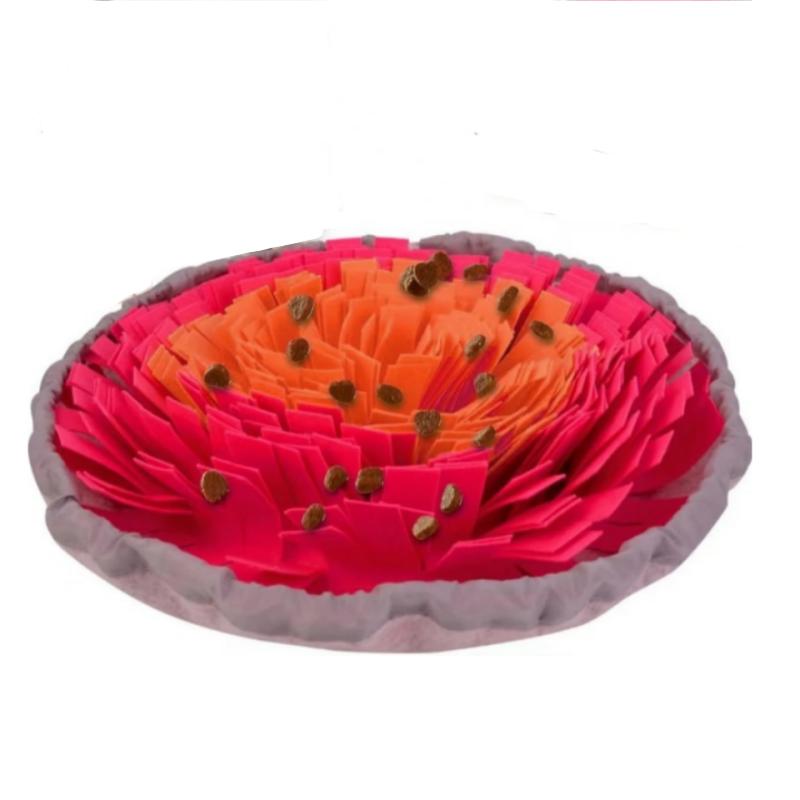 Washable Felt Pet Sniffing Pad Foldable Dog Slow Feeding Mat Toy Dog Training Snuff Mat