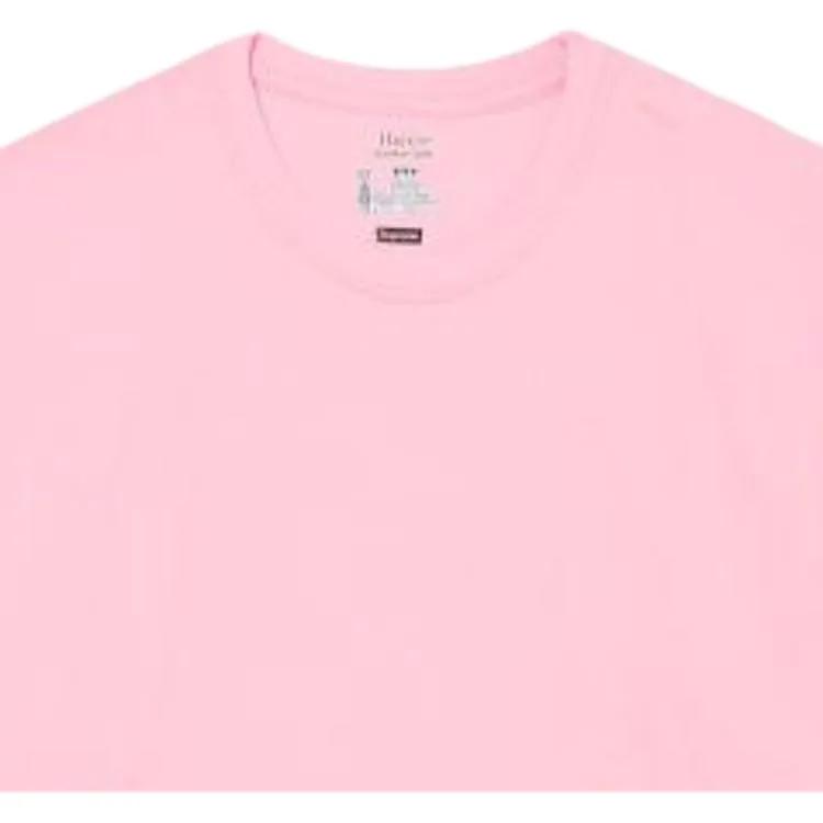 Supreme Hanes футболки без бирки, 2 шт. (унисекс) Футболки SUP FW21 137