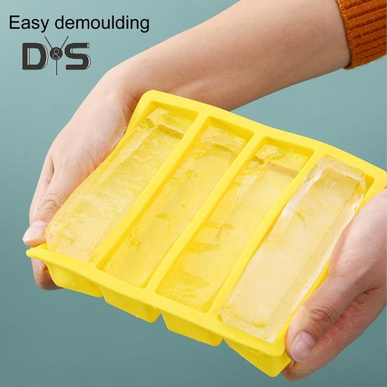 Silikonová miska na led Elastická Odolná proti chladu Praktická Forma na výrobu ledu se snadno vyjme