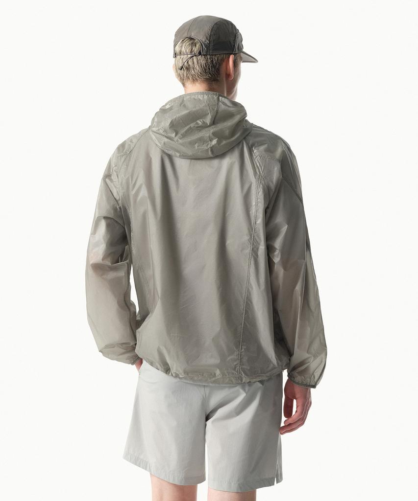 Musinsa Standard [City Leisure] Airweight Sheer Windbreaker Jacket [Light Grey]