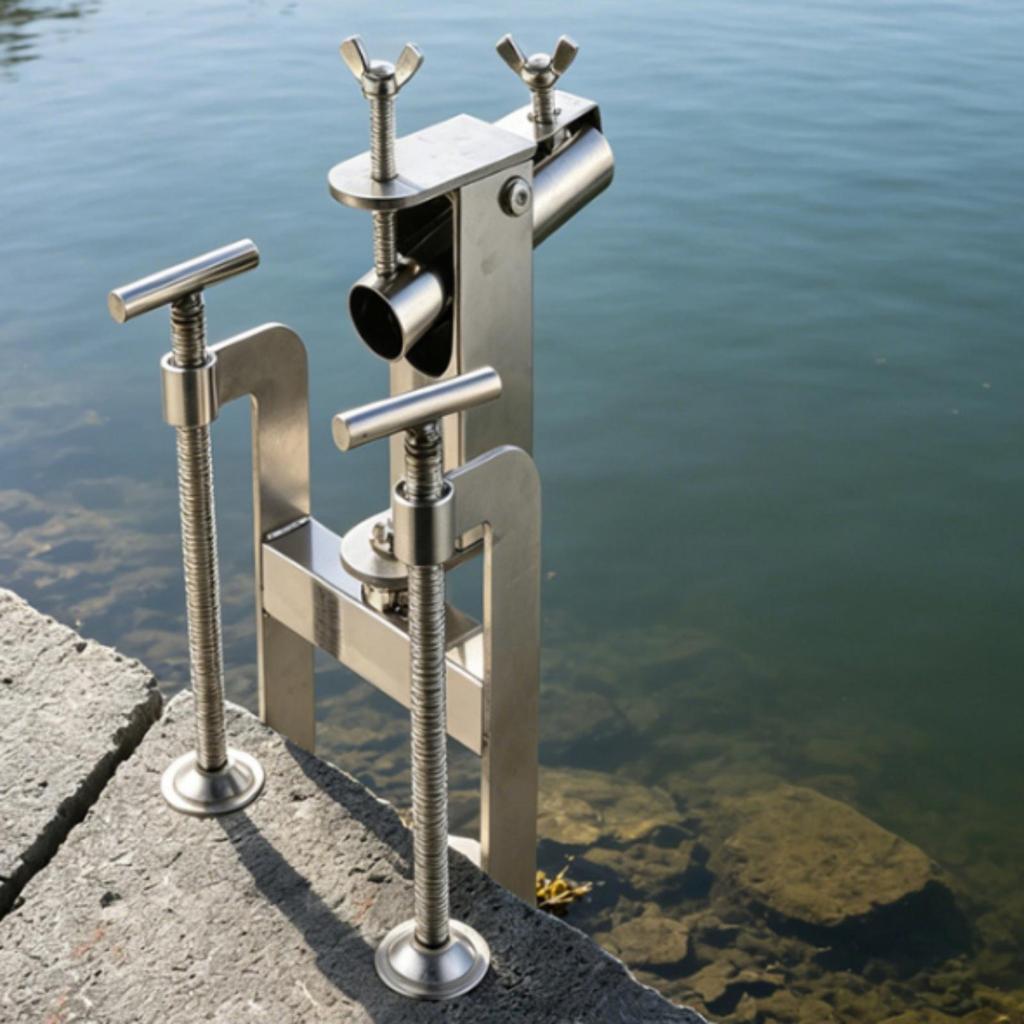 Rod Holder Long Lasting Clamp on Fishing Tool-Complimentary