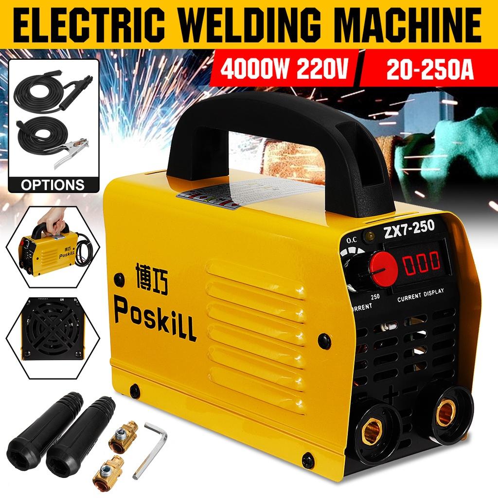 200A 220V 4000W MMA ARC Welder for Home Beginner DIY Welding Working Arc Electric Welding Machine DC Inverter