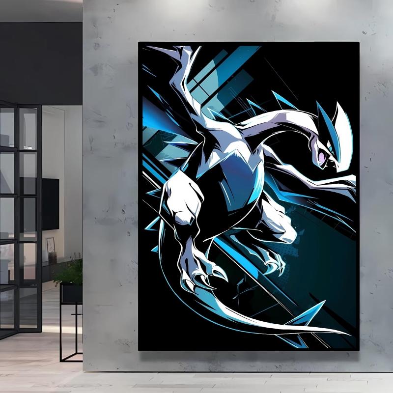 Classic Anime Character Pictures Pokemon Arceus Canvas Painting Wall Art Poster Home Children's Bedroom Decor Friends Gifts
