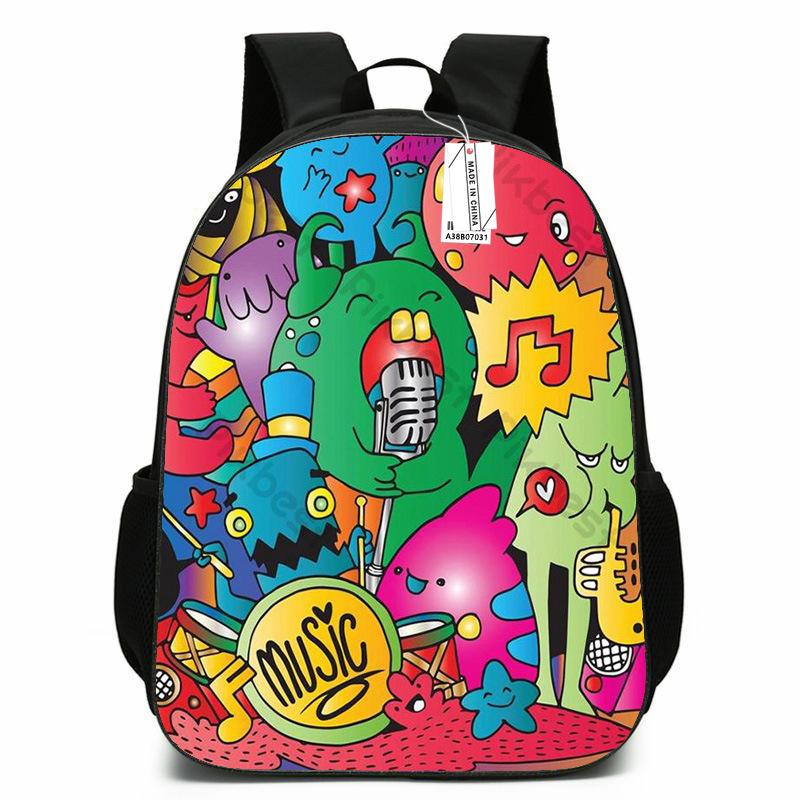Garten Of Banban Garden Cartoon Anime School Bag Children'S Backpack Backpack