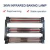 Do lampy do utwardzania farby na podczerwień 3000 W, lampy do pieczenia na podczerwień, do naprawy lakieru samochodowego, ogrzewanie na podczerwień, karoseria samochodowa