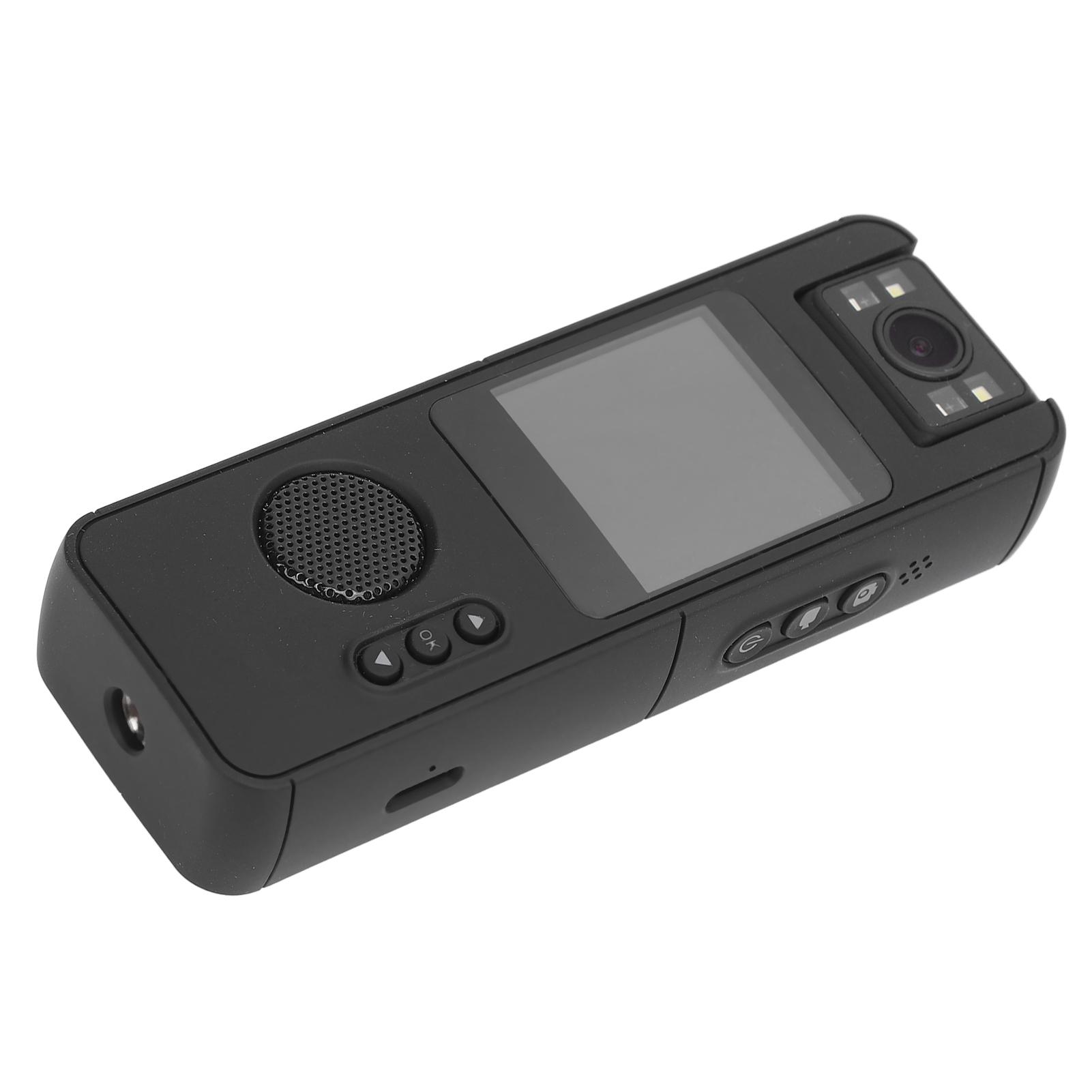 

Wearable Video Recording Camcorder 1080P 180 degrees Wide Angle Back Clip Sport Outdoor Video Recorder
