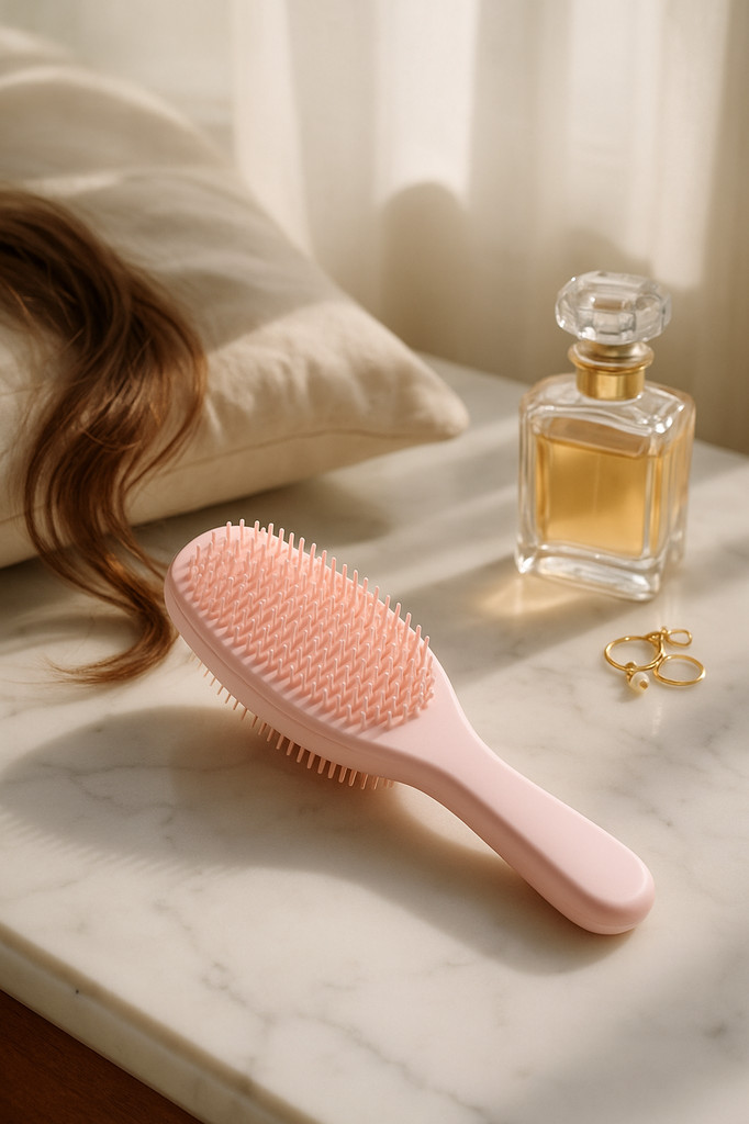 Anti-Static Hair Brush Handle Tangle Detangling Comb Salon Hair Styling Tools