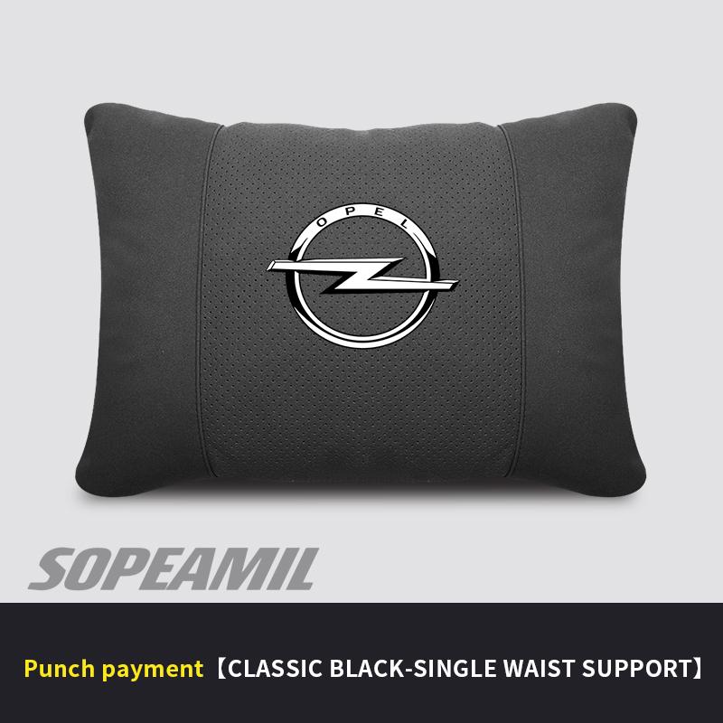 Car Headrest Lumbar Rest CushionOpel Astra Corsa Grandland Insignia Mokka Vectra GTC Tigra Vivaro Zafira Combo Vivaro GTC Delica