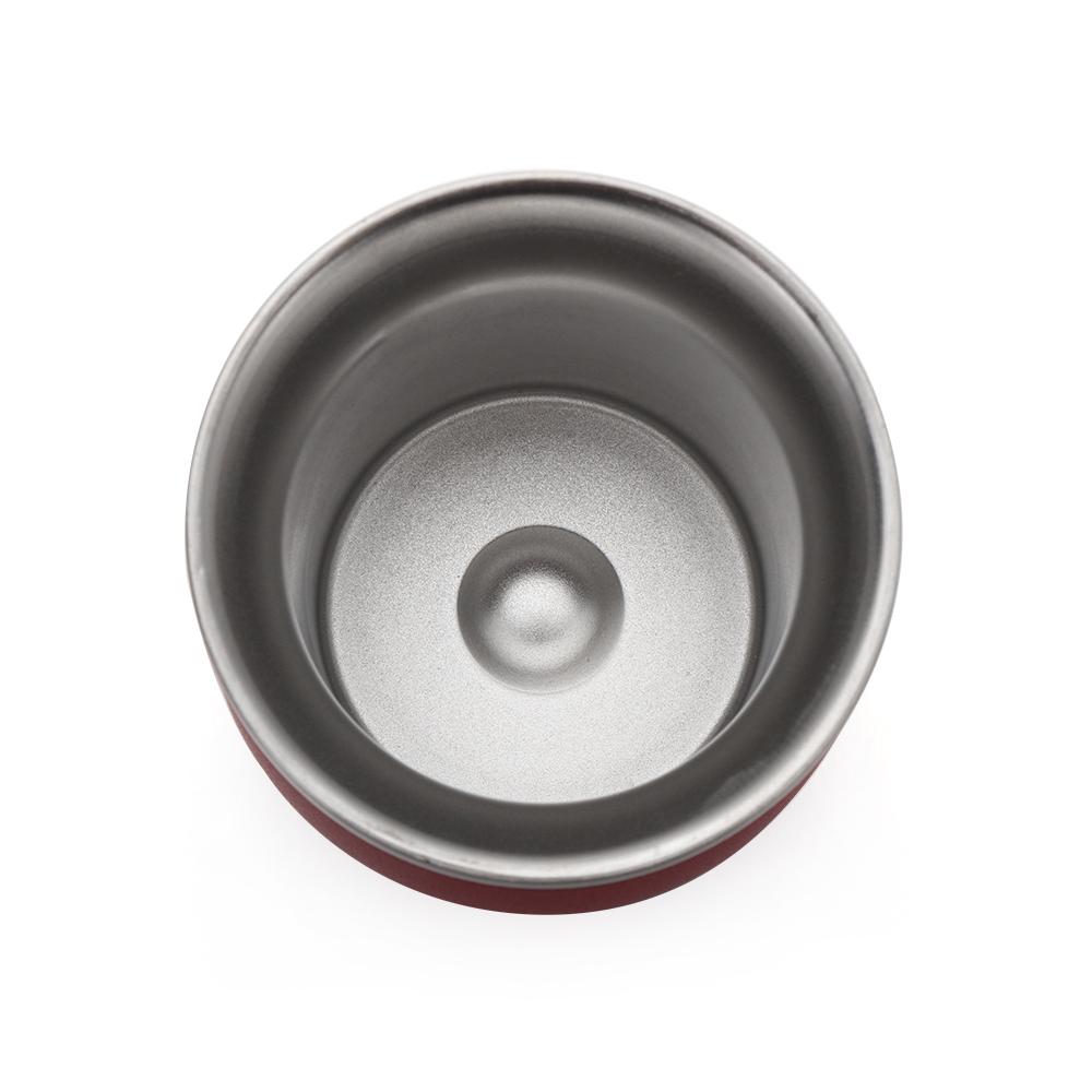 Set Matè 8oz Facile da Pulire Tazza in Acciaio Inossidabile Nero Cannuccia Spazzolino