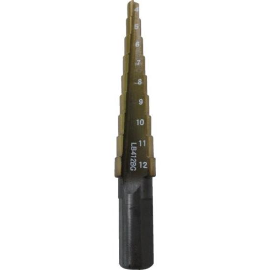 

LOBTEX Stage 9 Shaft Diameter LB412BG Drill, Coated, Stages, 10mm,