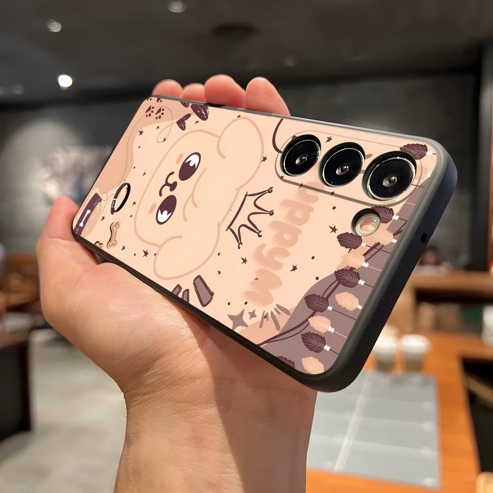 Kpop S-Stray K-Kids Phone Case For Samsung A56 A36 A26 A16 A15 A25 A35 A55 A14 A34 A24 A54 Black Soft Shell
