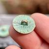 10pcs 17mm Vintage Metal Shank Buttons, Dragonfly Engraving with Green Patina, DIY Jewelry Accessories Flower Button Clothing Accessories