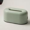 GuangZhuoJia Cream Plastic Tissue Box - 2 Pack