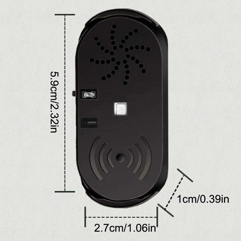 Smart Car Door Opening Sensor Alarm Anti-Collision Device Voice Notifications With High Sensitivity Car Door Opening Sensor