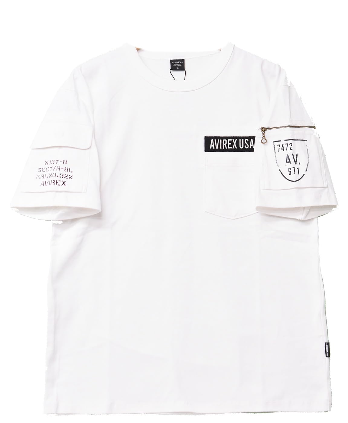 

AVIREX Fatigue T-Shirt 6113328 (01 white, XL)