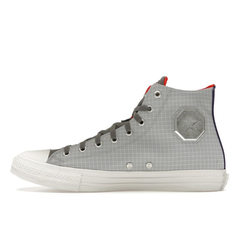 Converse Transformers X Chuck Taylor All Star High Decepticons Unisex Sneakers Grey Court-Purple Multi A11658C