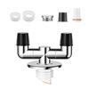 Washing Machine Floor Drain Adapter Pipe Connector Drain Deodorant Sealing Ring Adapter Sewer Elbow Pipe Connector