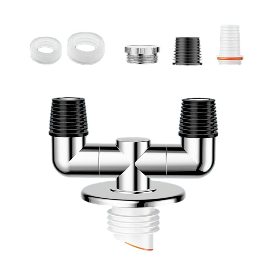 Washing Machine Floor Drain Adapter Pipe Connector Drain Deodorant Sealing Ring Adapter Sewer Elbow Pipe Connector