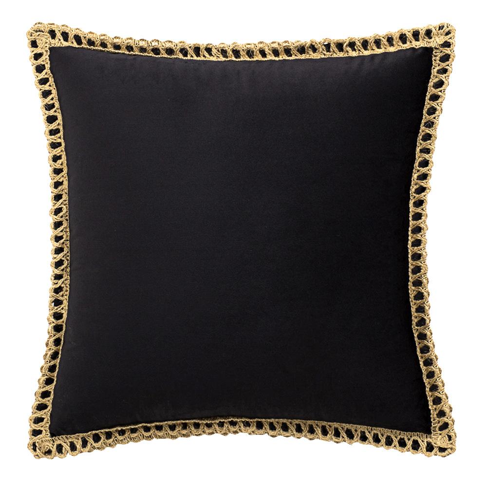 

Бархатная пеньковая веревка в полоску наволочка легкая роскошь гостиная подушка диванная наволочка 45 * 45 without core