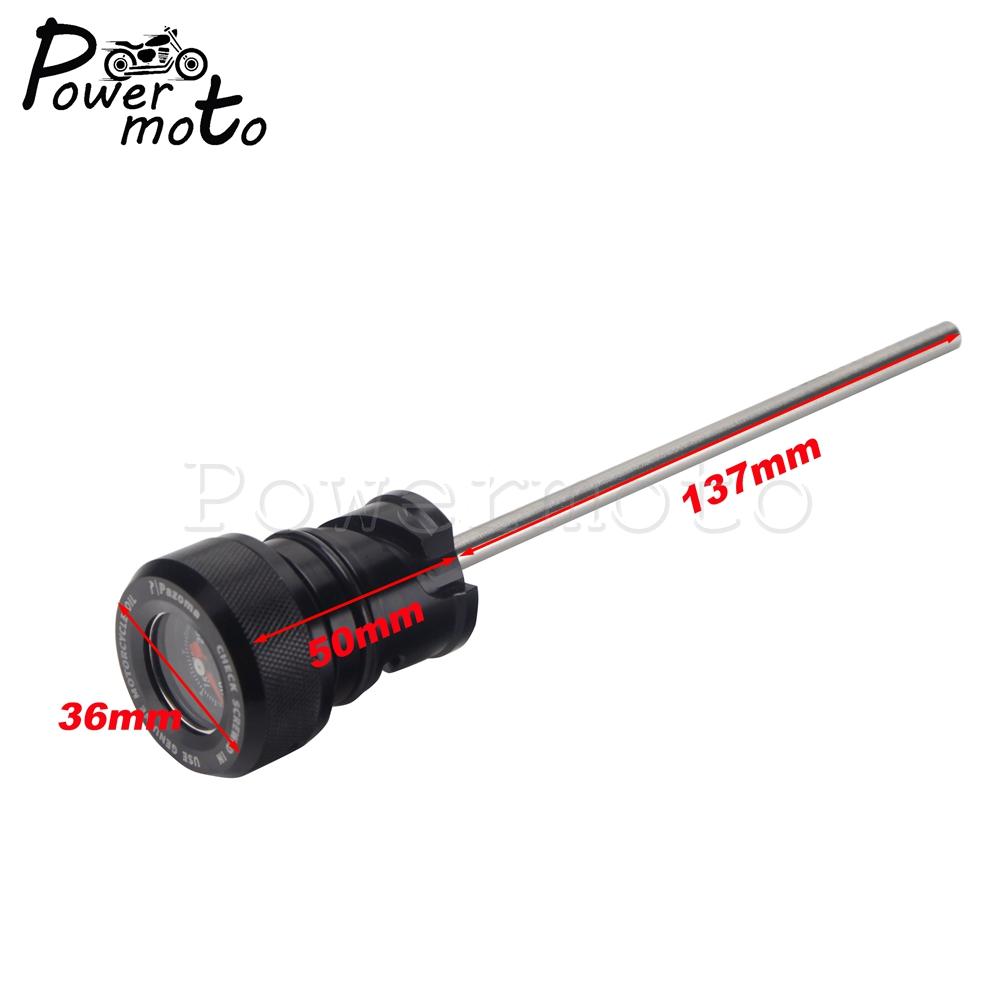 For Harley Softial M8 Oil Dipstick Motorcycle Temperature Dip Stick Gauge Fit Street Bob FXBB FXBBS Low Rider FXLR FXST 18-21
