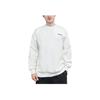 Adidas Fleece Warm Crew Neck Pullover Long Sleeve Sweatshirt Men sweatshirt White JX9400