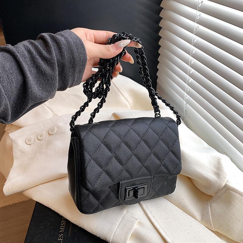 Nouă geantă lanț cu fir de broderie de înaltă modă, versatilă, de umăr unic, crossbody, geantă de damă la modă