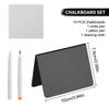 15 Pack Mini Chalkboard Signs for Chalk Sign for Food Party Buffet Table Sign Chalkboard Wedding Bakery Small Chalkboard Sign