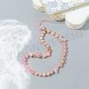 1Pc Crystal Anti-Lost Chain Cool Series Stone Summer Cell Phone Lanyard Charm Beads Chain Package Pendant Bracelet Keychain