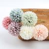Artificial Chrysanthemum Ball Decor Hydrangea Bouquet Decor Flowers Plastic