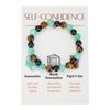 Natural Stone Woven Hand Rope Combination, Colorful Versatile Adjustable Handmade Crystal Beaded Bracelet