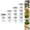 Plant Support Trellis Multipurpose Umbrella Trellis Frame Garden Trellis for Vines Flowers Vegetables Roses Climbing Plants