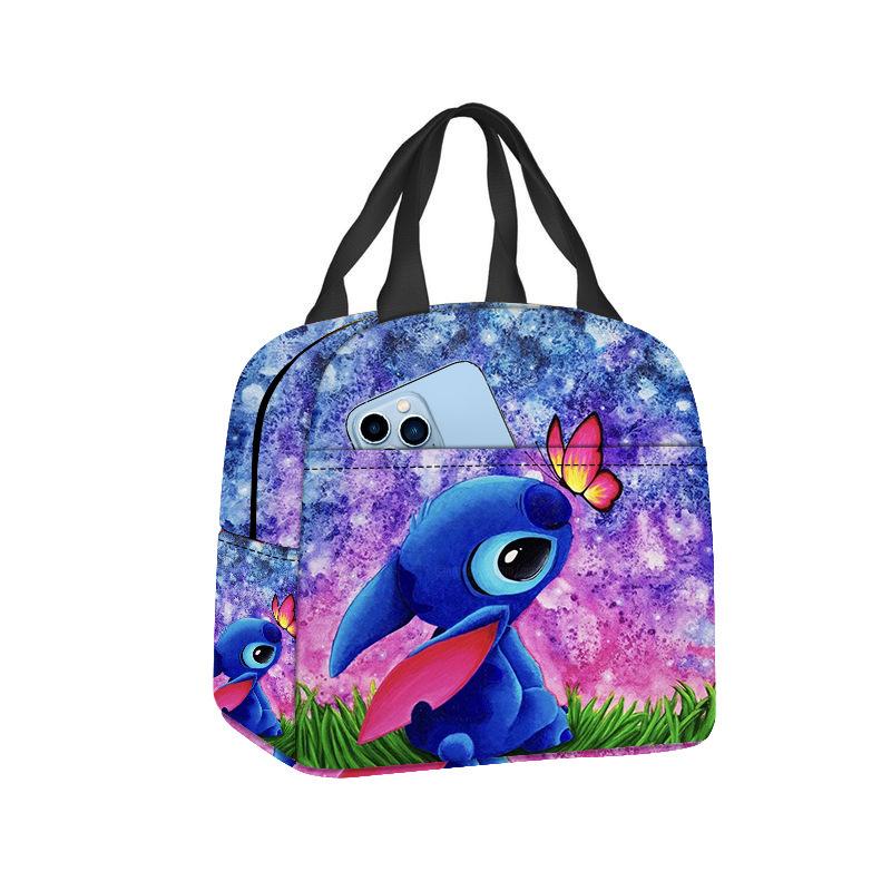 Stitc Lunch Bag, Thermal Insulation Bag, Student Office Workers Carry Rice Bento Bag, Aluminum Foil Waterproof Meal Bag
