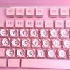 32/64/128Pcs Long Nails Keyboard Stickers Women Raised Keyboard Bubbles Clear Nail Art Typing Sticker Laptop PC Keyboard Covers